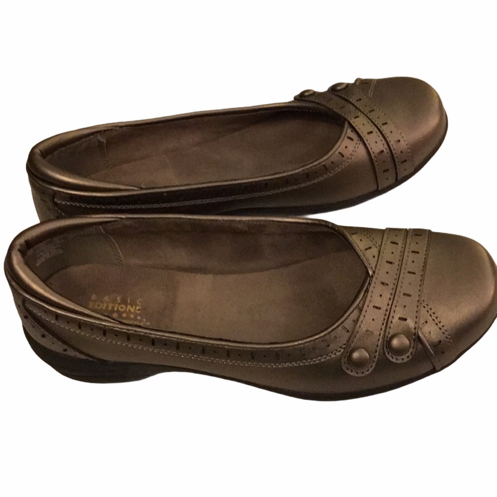 Basic Editions Metallic Colored Shoes
